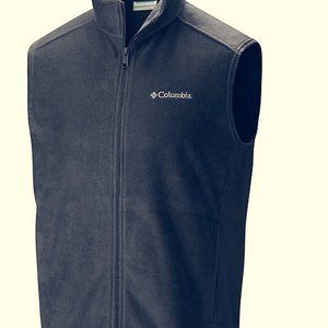 Navy Columbia Fleece Vest